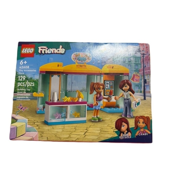 Lego Friends Tiny Accessories Store 42608 Building Block Set NEW Bow Lipstick - Picture 1 of 3